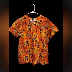 Disney Halloween Kids Tee - Orange and Black